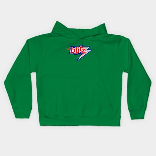 Defunct Chicago Blitz Football Kids Hoodie